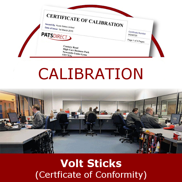 PATSDirect Calibration Socket Testers Certificate PAT Testers